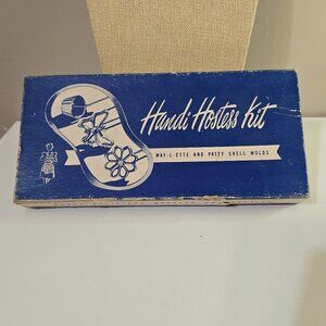 Handi Hostess Kit Waf-L-Ette and Patty Shell Molds Waffle Iron and Pastry Shells